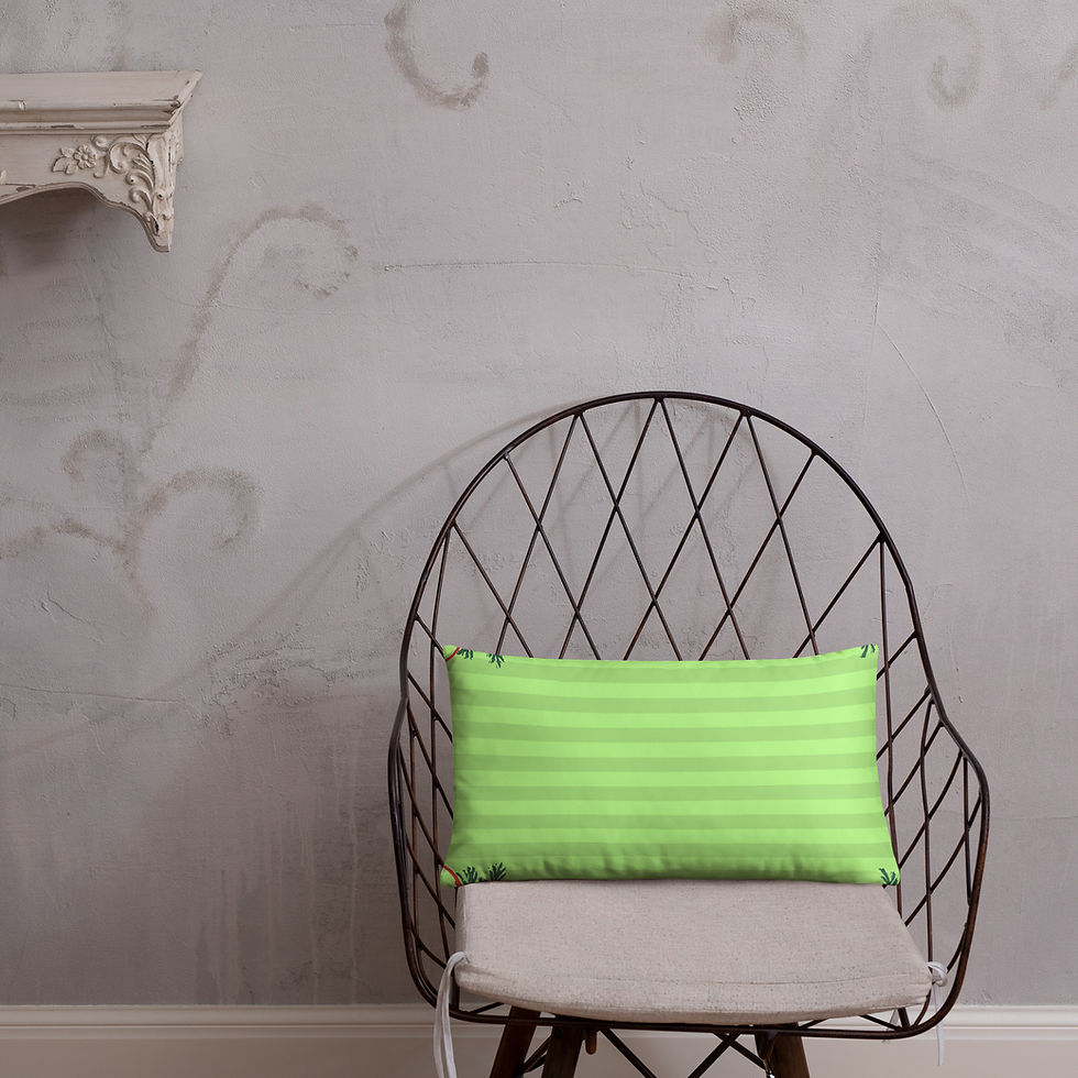 Thumbnail: Holiday Decorative Pillow- Festive Pillow