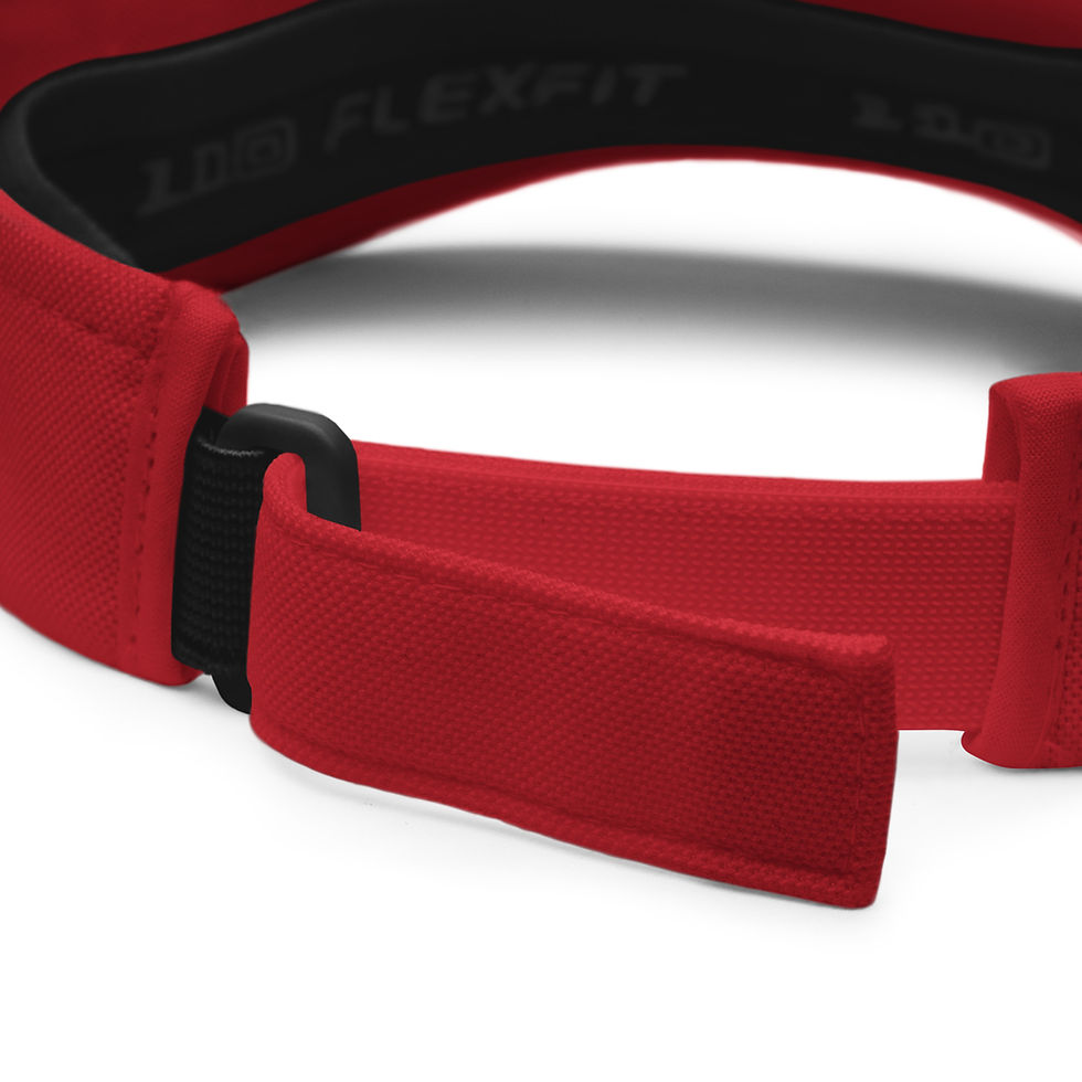 Miniature : T-Kabrit Fitness Visor with Ayiti Text - Unisex Head Cap