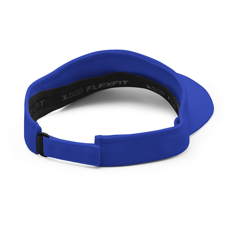 Thumbnail: T-Kabrit Fitness Visor with Ayiti Text - Unisex Head Cap