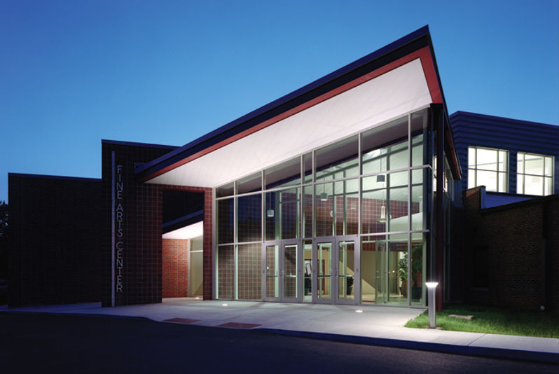 Riverton High School Auditorium Exterior