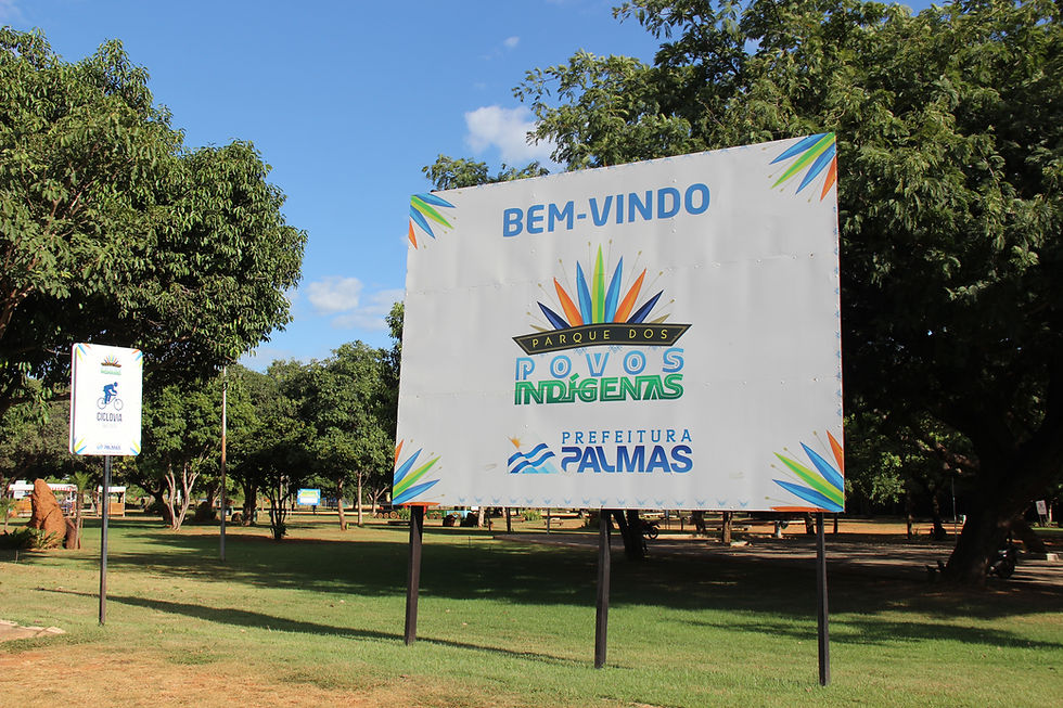 Primeira etapa do Parque dos Povos Indígenas homenageia as etnias indígenas do mundo todo. (Foto: Gabriela Letrari)