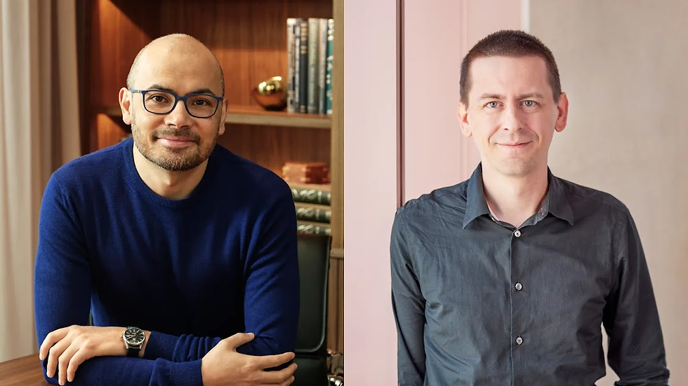 Demis Hassabis and John Jumper. Image Source: Google Deepmind