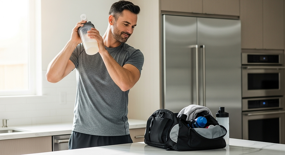 For active dads, performance supplements like creatine and protein powder are tools of convenience and efficiency, not magic bullets.