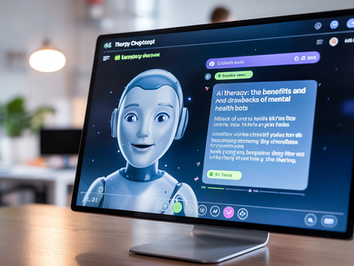 the benefits and drawbacks of using AI chatbots for mental health support, helping you decide whether they might be a useful tool.