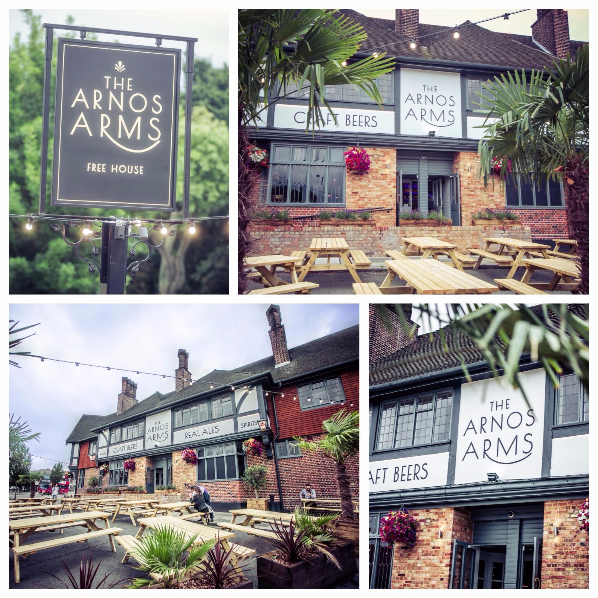 Arnos Arms / Arnos Grove / Menus
