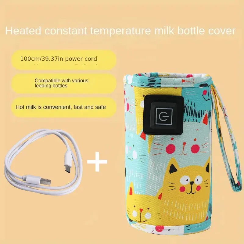 Thumbnail: 6000mAh Baby Bottle Warmer 6 Heat Level Multifunction Breast Milk Warmer