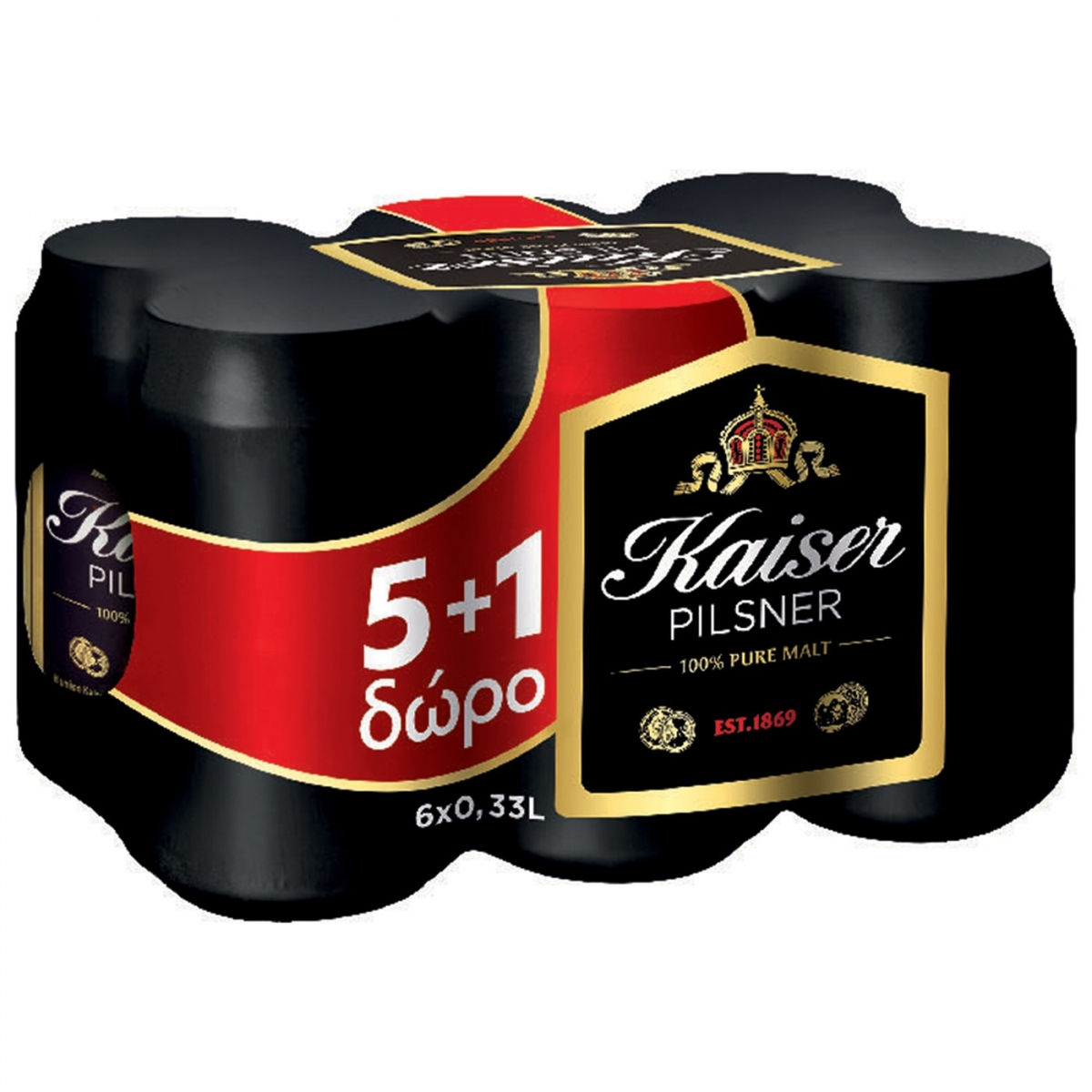 Kaiser κουτί 6x330ml