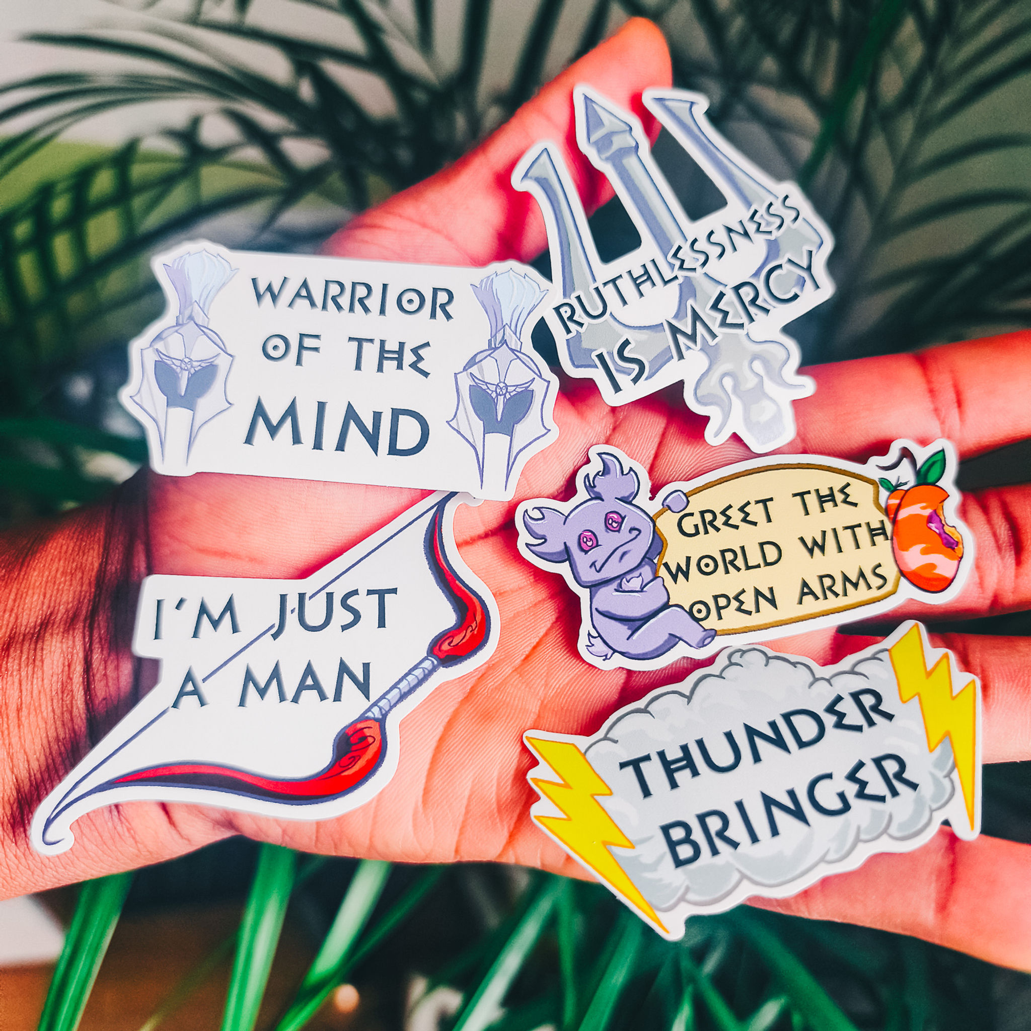 Epic The Musical, The Odyssey 5 piece Sticker set