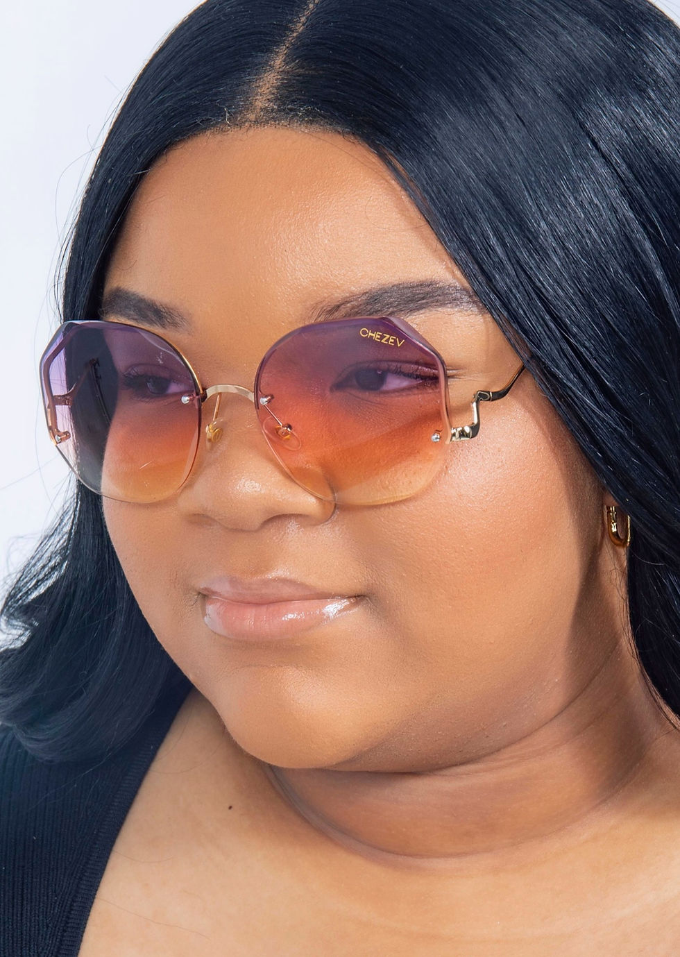 Miniatura: Isabella Rimless Oversized Frame