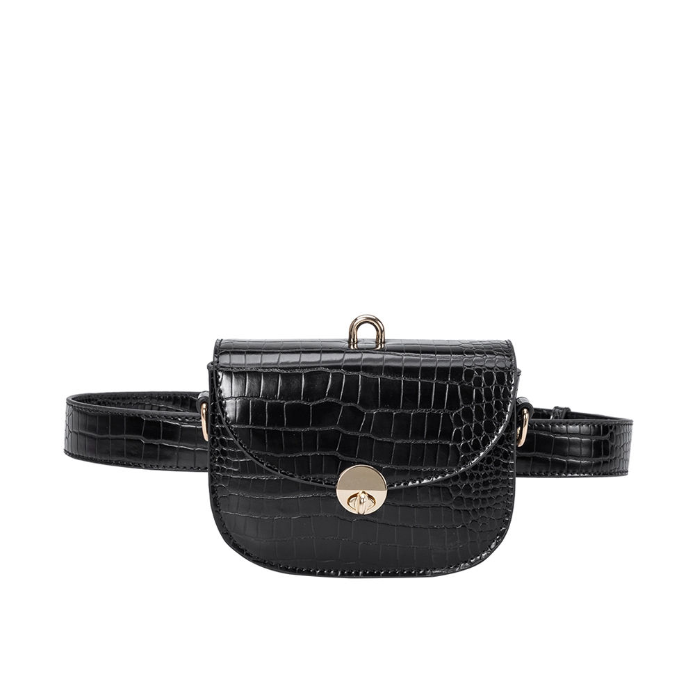 Kearston Vegan Leather Belt-Crossbody Bag