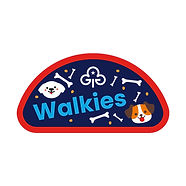 Walkies dog badge