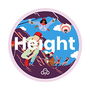 Ranger Height Adventure woven badge