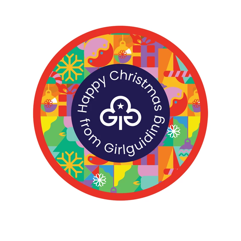 Christmas woven badge (2023)