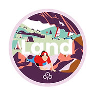 Ranger Land Adventure woven badge
