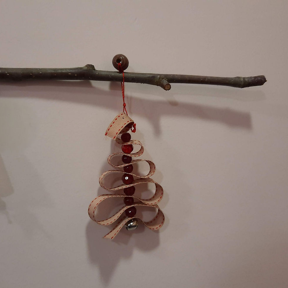 wooden christmas tree