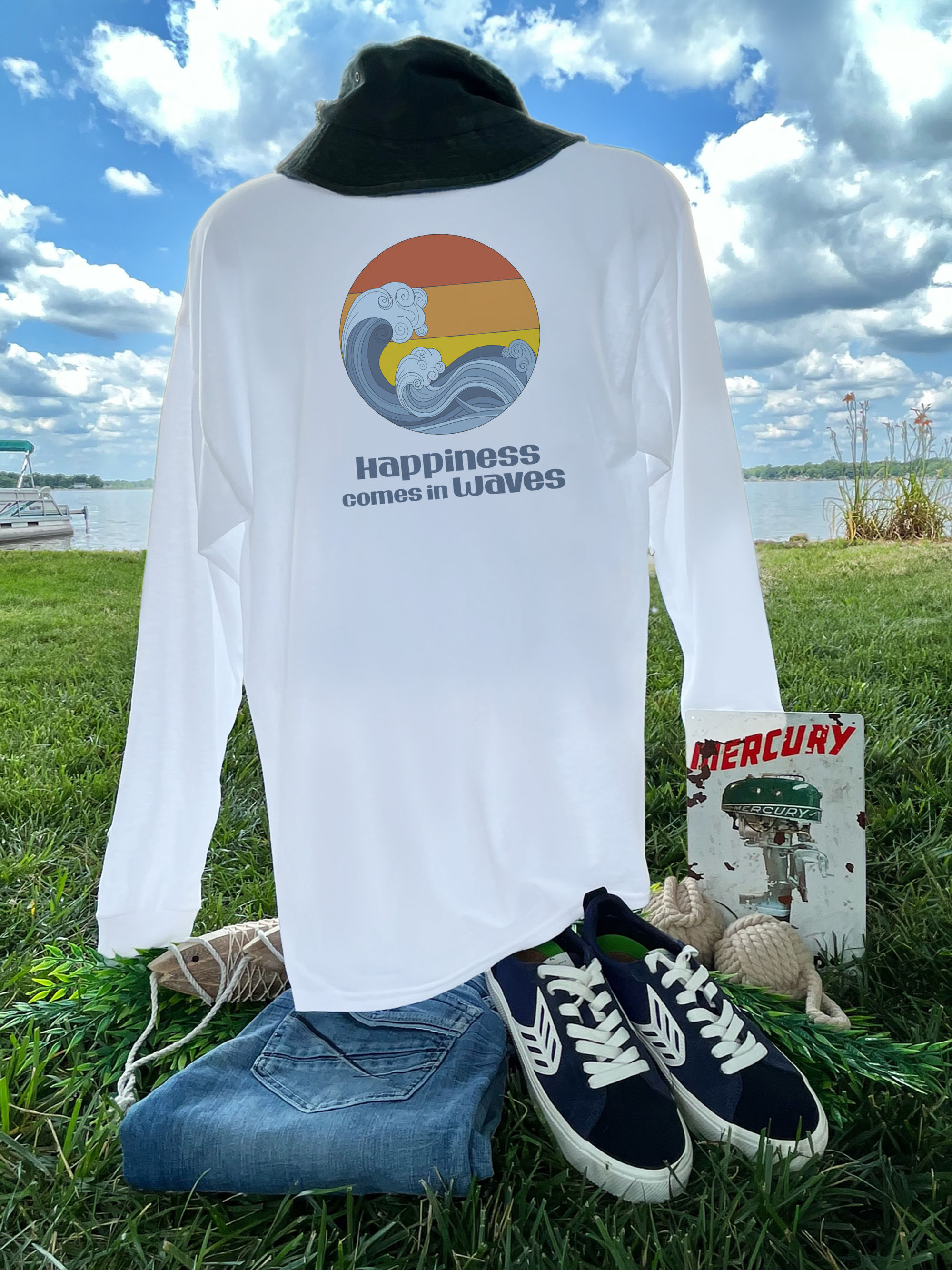 Happiness Comes in Waves