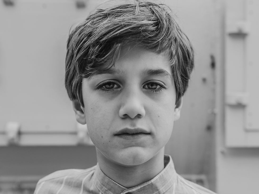 His individual shots looked like headshots from his family photo session in Austin TX!