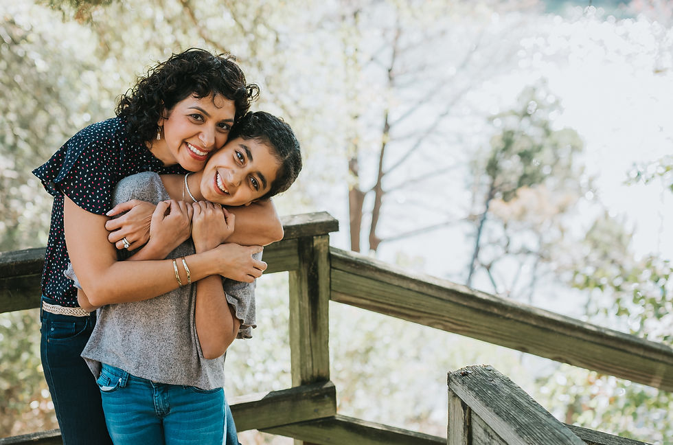 in home family photography session Austin 