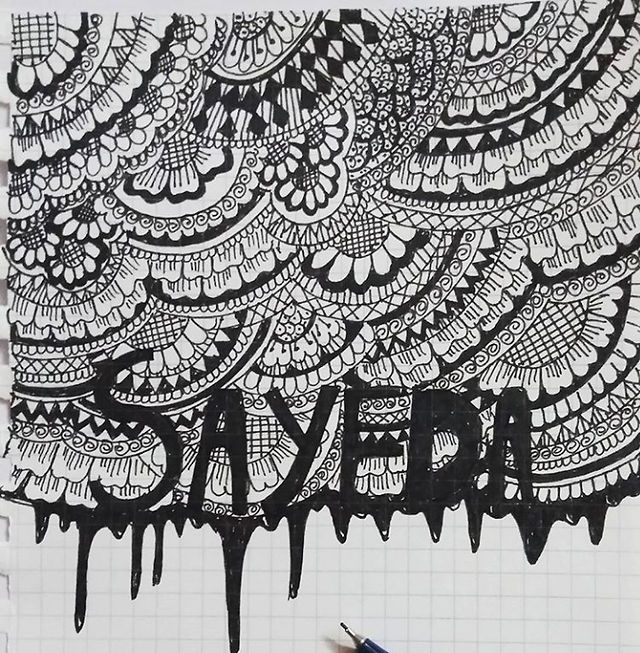 Mandala Art by Sayeda