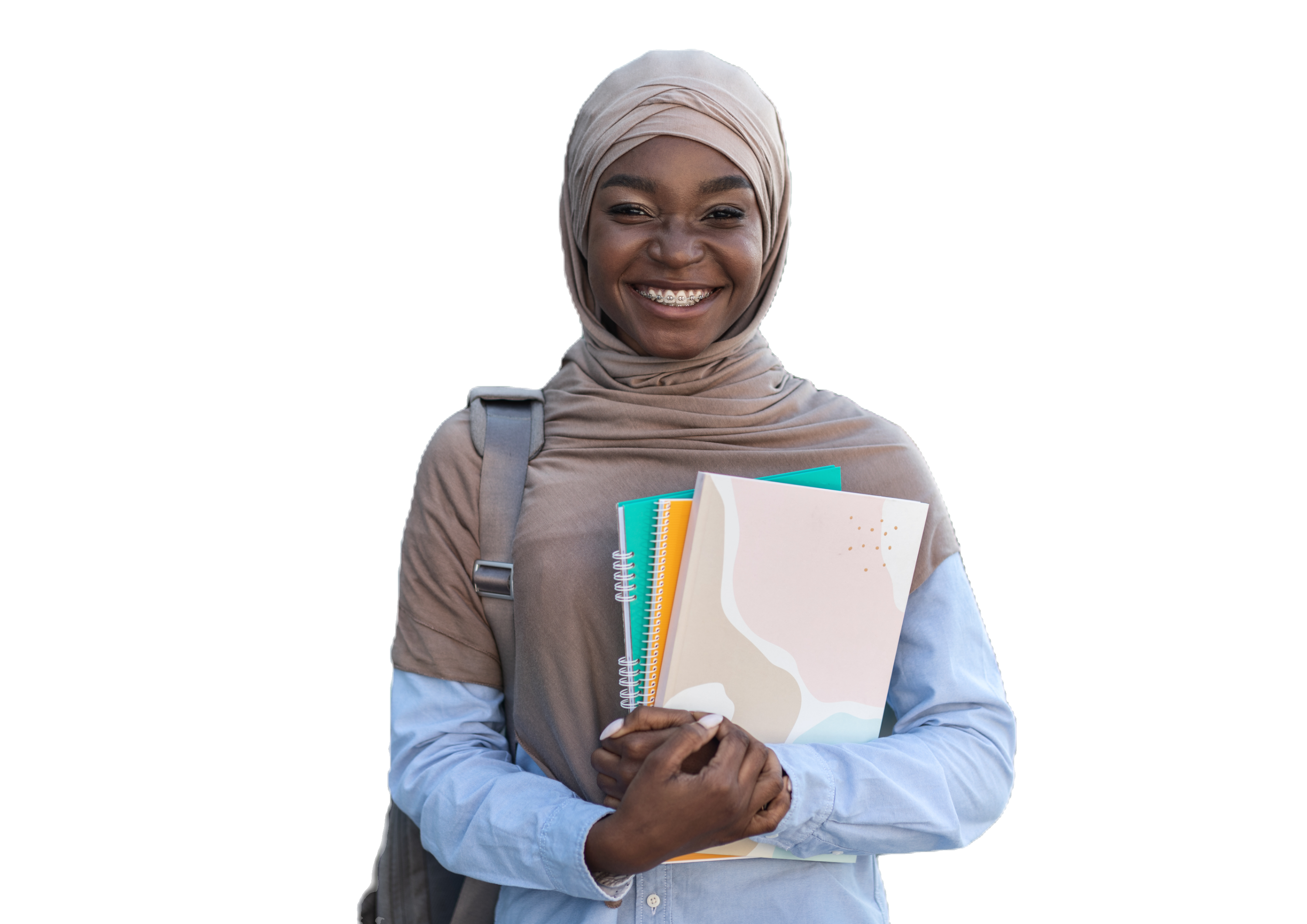 Happy College Student