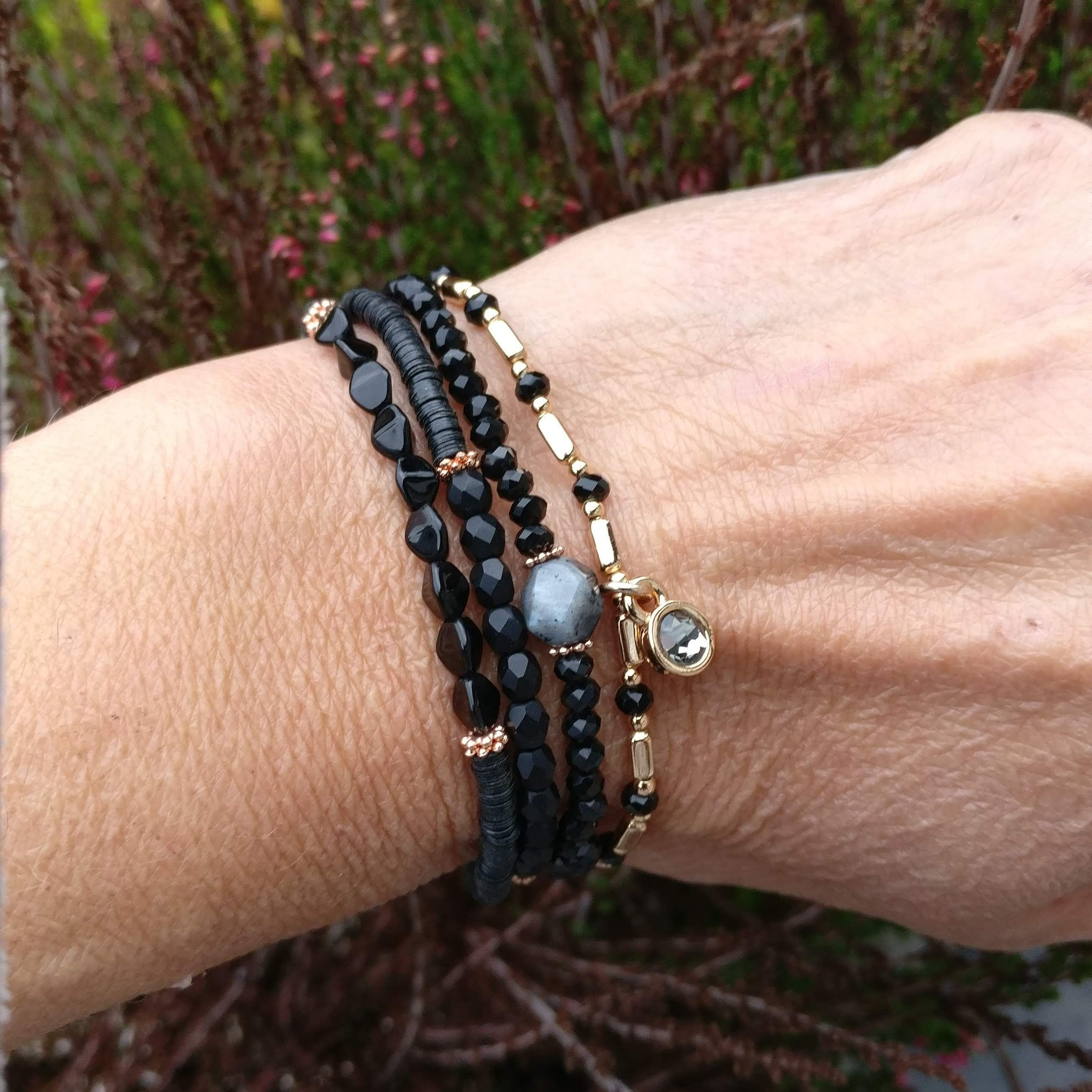 Armbandsetje zwart