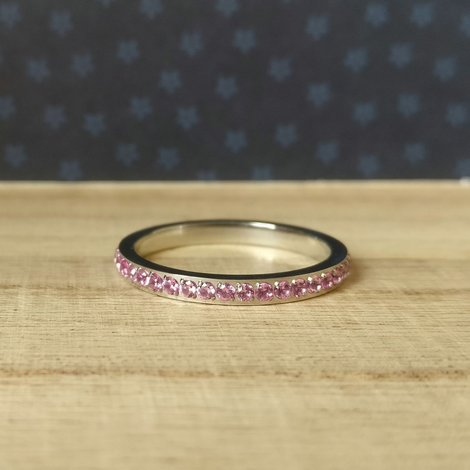 Qudo tussenring Eternity pink S