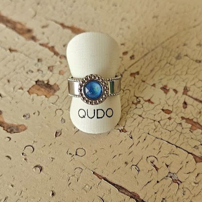 Thumbnail: Qudo ring Punto zilver