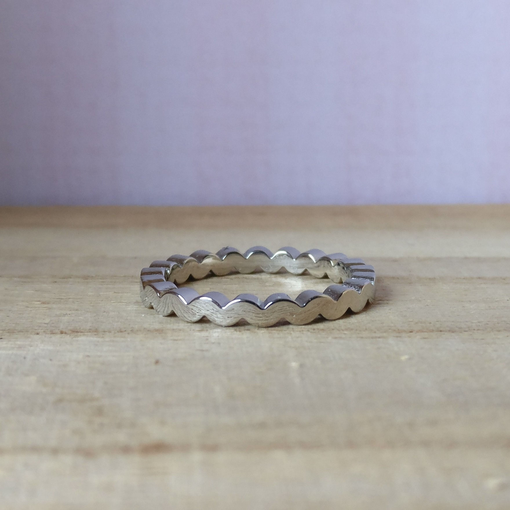 Qudo tussenring Marene zilver