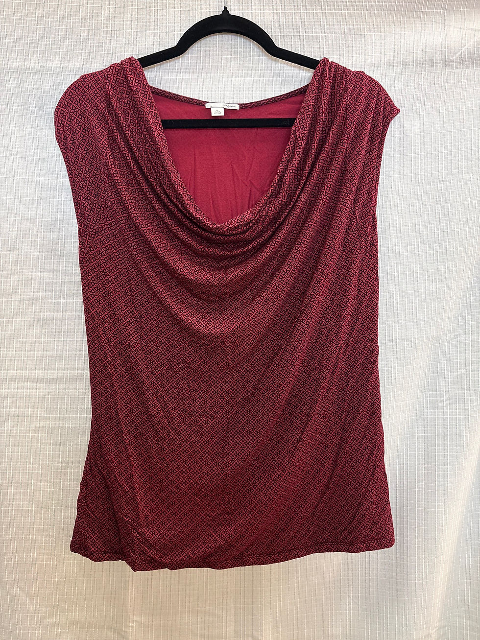 Thumbnail: Halogen - Soft Cowl Neck Top (Size XL)