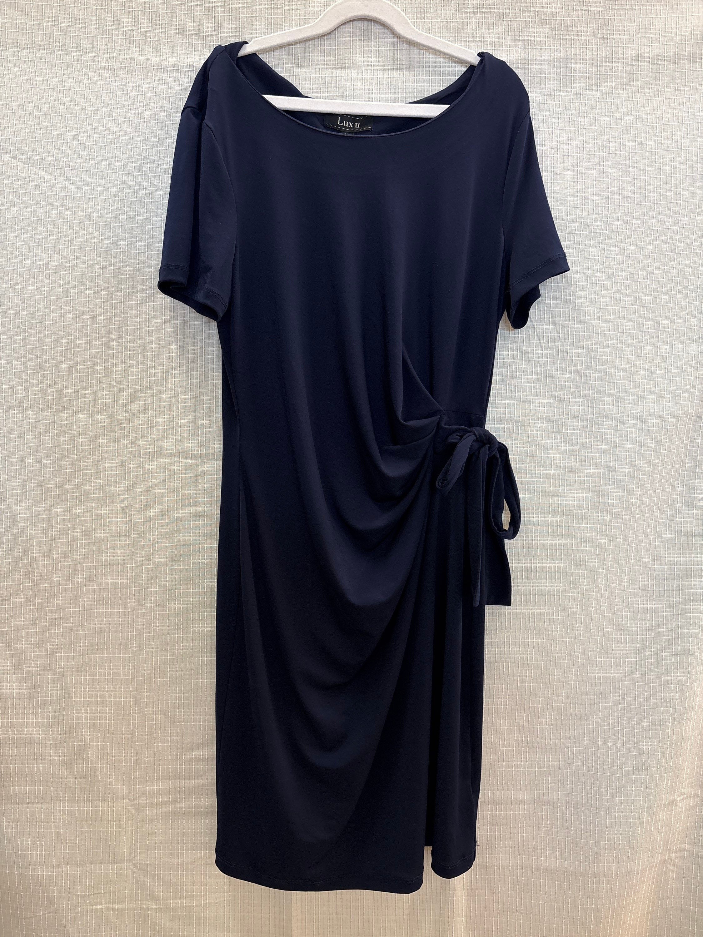Lux II juniors Drapey Dress (Size 14)