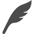 羽根のペンの無料アイコン素材.png