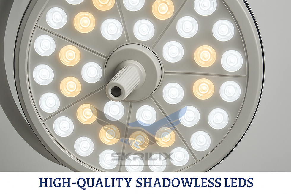 Thumbnail: Shadowless LED Operating Light – 48 LEDs with Touch Panel for Surgical Precision