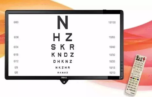 Digital Vision Acuity Chart – 18.5