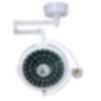High-quality image of a Single Dome LED OT Light, showcasing its sleek, single-dome design and powerful LED illumination, providing focused and uniform lighting for enhanced visibility and precision during surgical procedures.