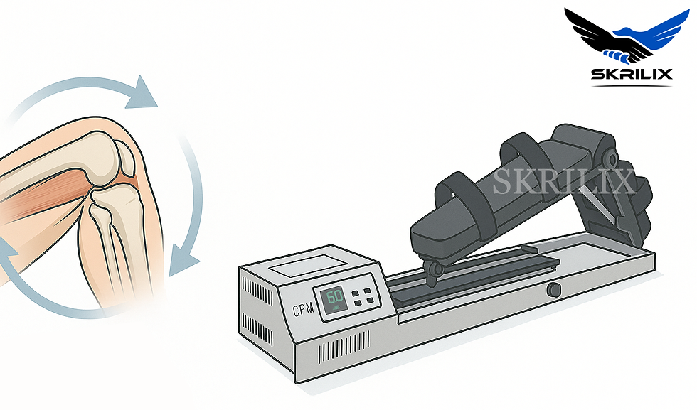 Thumbnail: Advanced CPM Machine Knee Exercise Continuous Passive Motion Leg Exerciser Unit