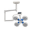 Thumbnail: Ceiling-Mounted Single Dome LED OT Light – Surgical Grade Illumination