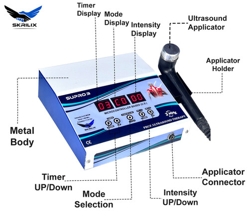 Supro 3 MHz Ultrasound Therapy Machine – Advanced Therapeutic