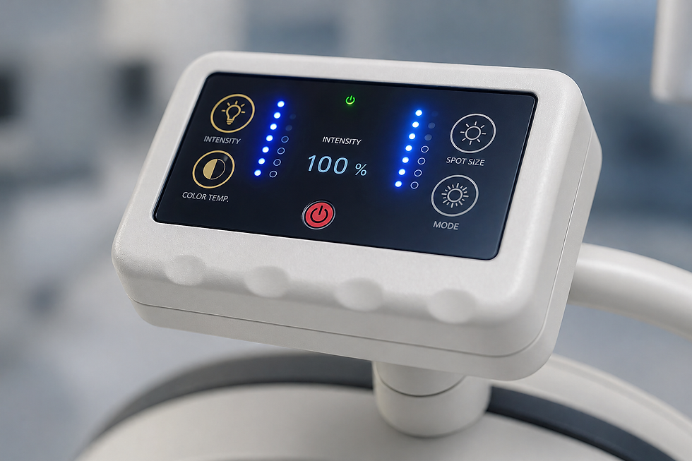 थंबनेल: Shadowless LED OT Light with 48 LEDs & Touch Panel | High CRI Surgical Light