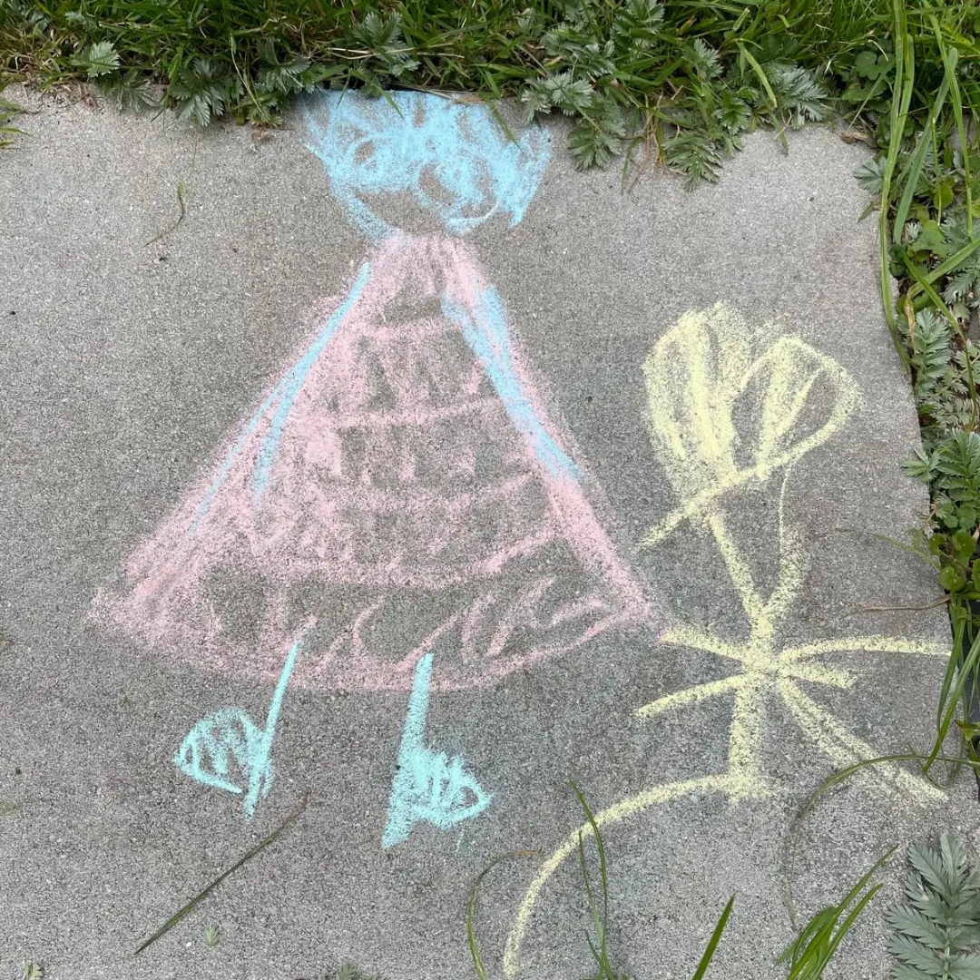 Das bin ich - ein Kunstwerk von ihr an mich 🤍