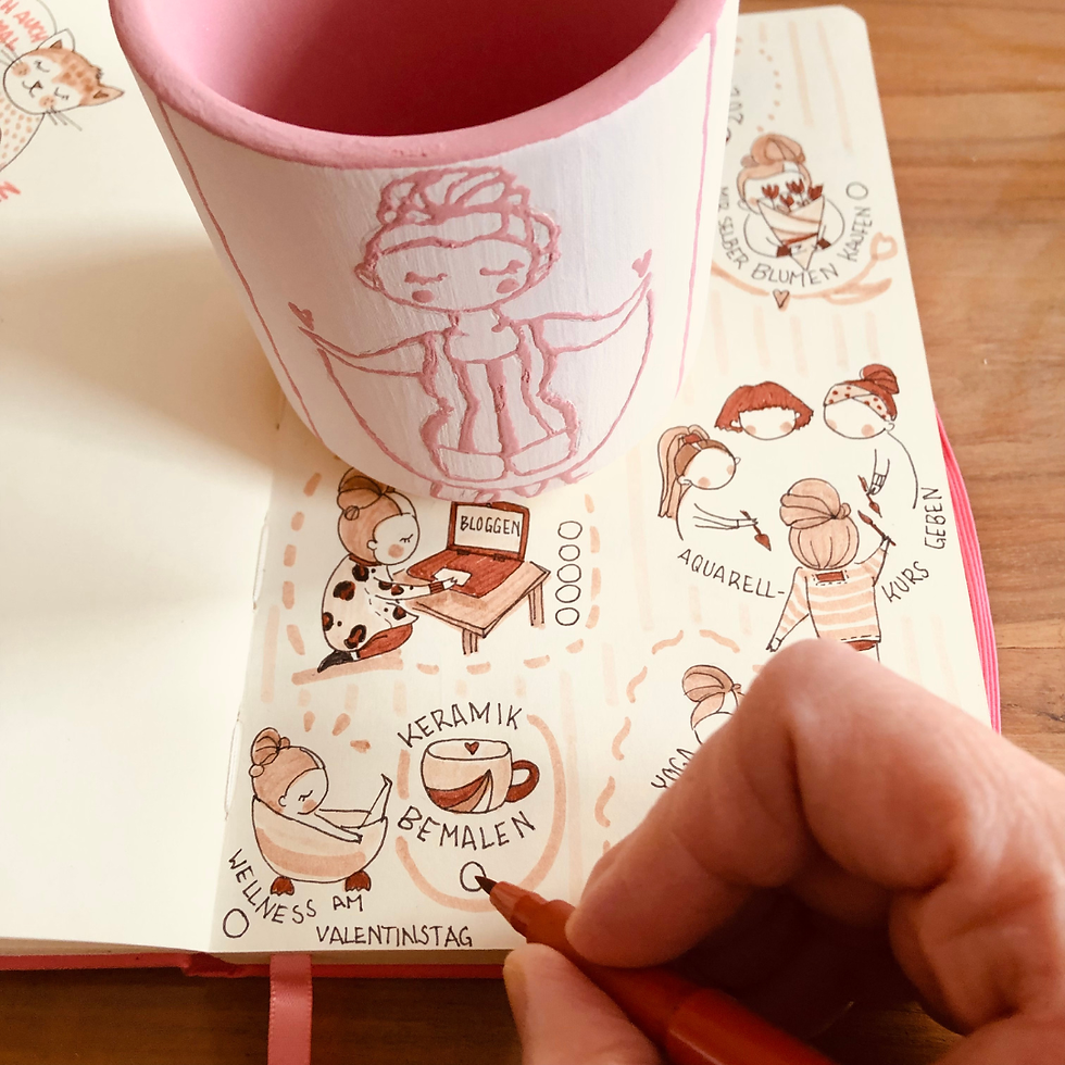 Hach war das schön! Und an das Keramikbemalen kann ich direkt mein Häckchen setzen 🤎