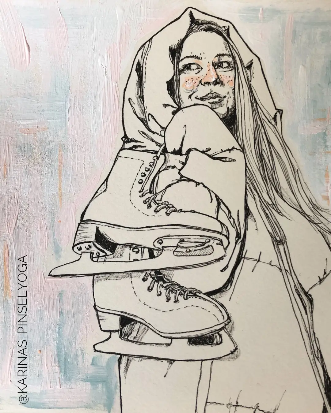 Illustration Karina Röpcke "Frost und Eis"