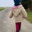 Miniature : Veste réversible hiver rose / beige