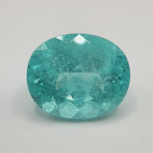 11 ct Natural Paraiba Tourmaline pear cut loose gemstone from Mozambiq