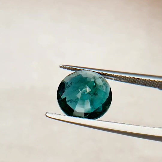 Rare 4.15 ct GIA Certified No Oil Natural Emerald 11 x 5.9 mm Round Shape