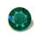 الصورة المصغرة: 4.19 ct GIA Certified Zambian Emerald – Vivid Bluish Green, Round Cut, Minor