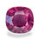 Thumbnail: 6.65 cts Natural Rubellite Tourmaline cushion cut gemstone.