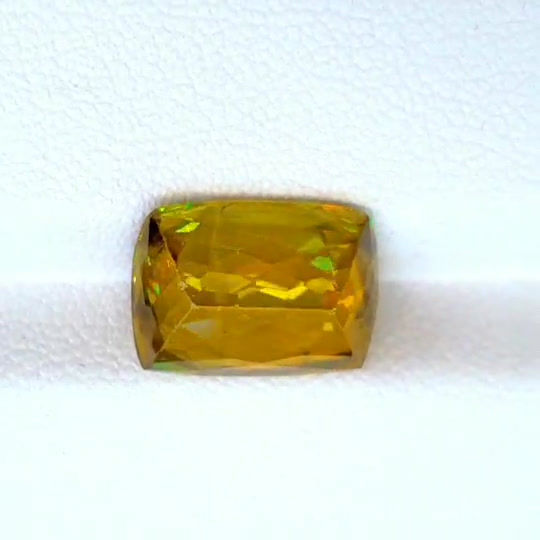 Thumbnail: Natural Sphene 6.35 ct, 12.7 x 9.4, cushion gemstone