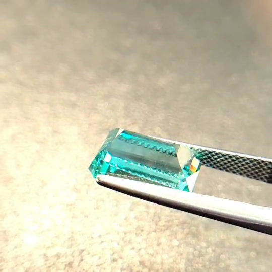 섬네일: 5.27 Ct GRS Certified No Oil Colombian Emerald - Investment Grade Emerald Gem