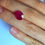 थंबनेल: Certified 3.54 carat Natural Burmese Ruby oval cut loose gemstone