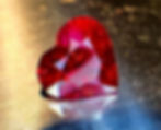 Miniatura: Heart shape Burmese Pigeon Blood Red Ruby